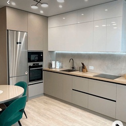 Кухни из акрила 1