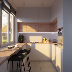 П-образные кухни 3