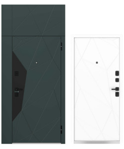 Металюкс Milano M1054 E с фальш-панелью