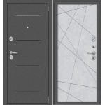 Дверь Porta R 104.15 Антик Серебро/Snow Art — фото 1