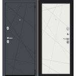 Дверь Porta S 15.15 Graphite Pro/Super White — фото 1