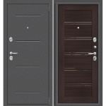 Дверь Porta R 104.П28 Антик Серебро/Wenge Veralinga — фото 1